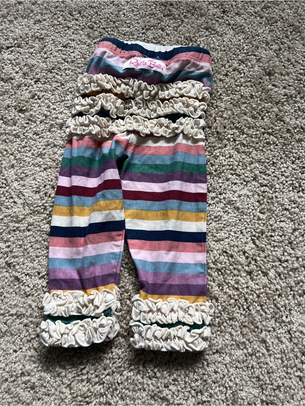 Ruffle Butts Pants 2 Pairs 6-12M - Picture 5 of 5